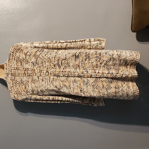 Knox Rose open front cardigan knit sweater over sized small with 2 front pockets - Picture 10 of 17